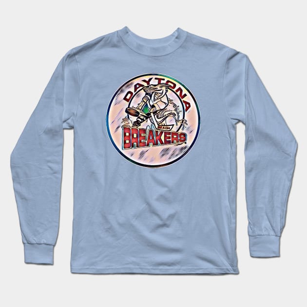 Daytona Beach Breakers Hockey Long Sleeve T-Shirt by Kitta’s Shop